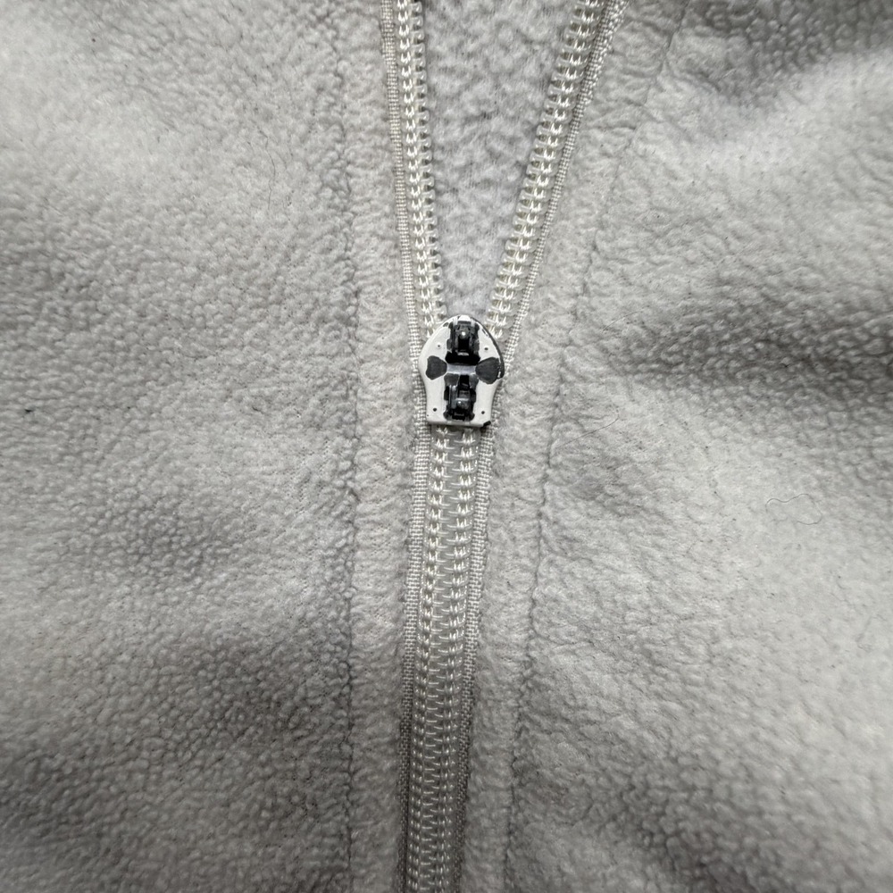 Columbia Fleece Jacket Womens Small Gray Full Zip Zip Pockets Soft Hiking‎ Warm - Picture 7 of 11